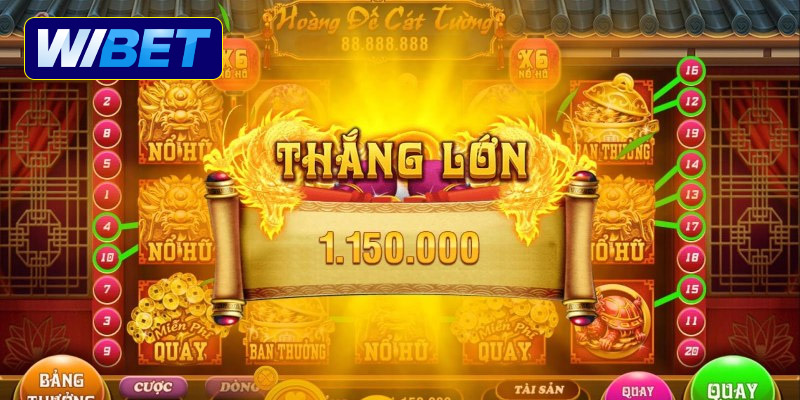 Khung giờ Nổ Hũ - Chìa khóa săn Jackpot cực lớn tại WIBET